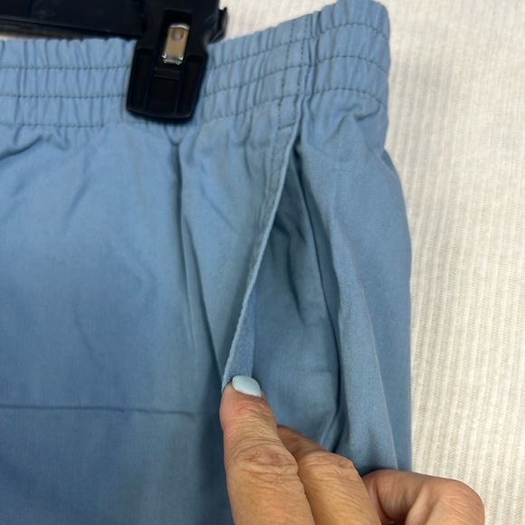 Patagonia NWT Men’s Large Funhoggers Shorts 6” Inch Cotton Blue Outdoor Shorts - Picture 3 of 12